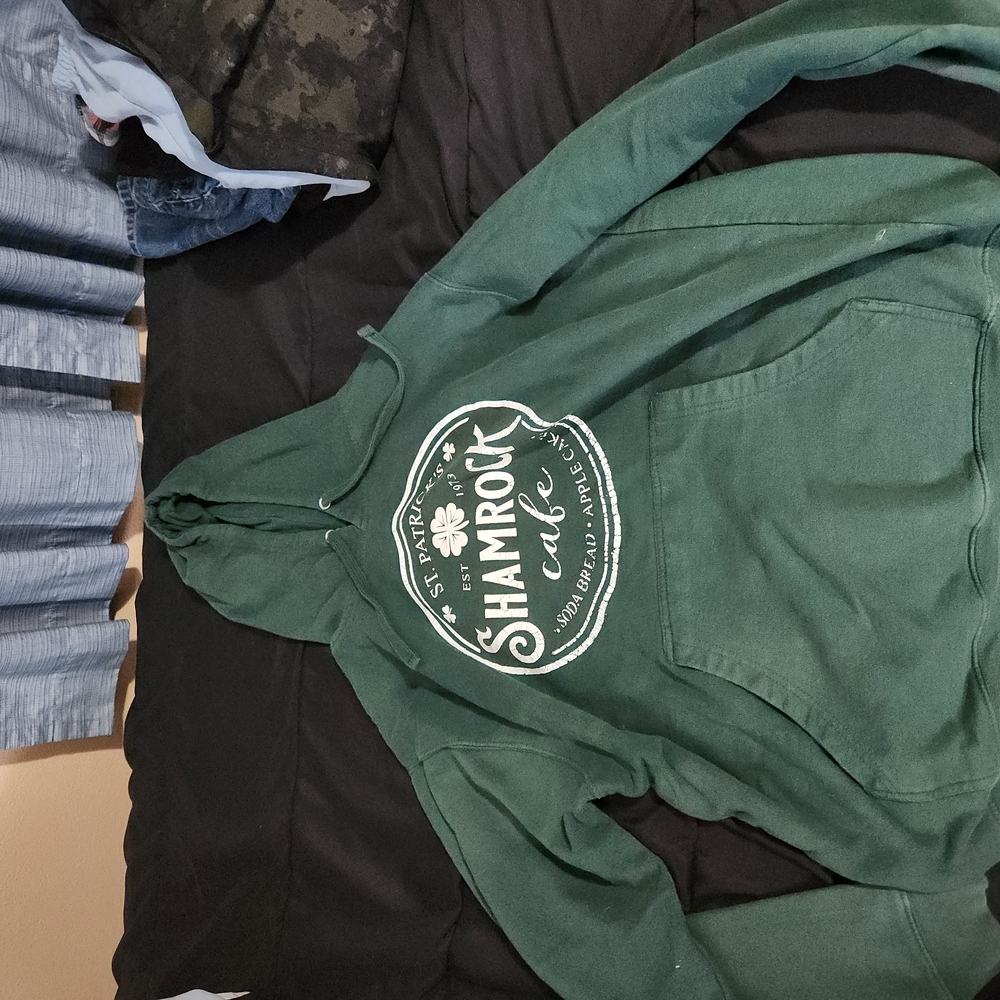 Green Shamrock Ale Hoodie